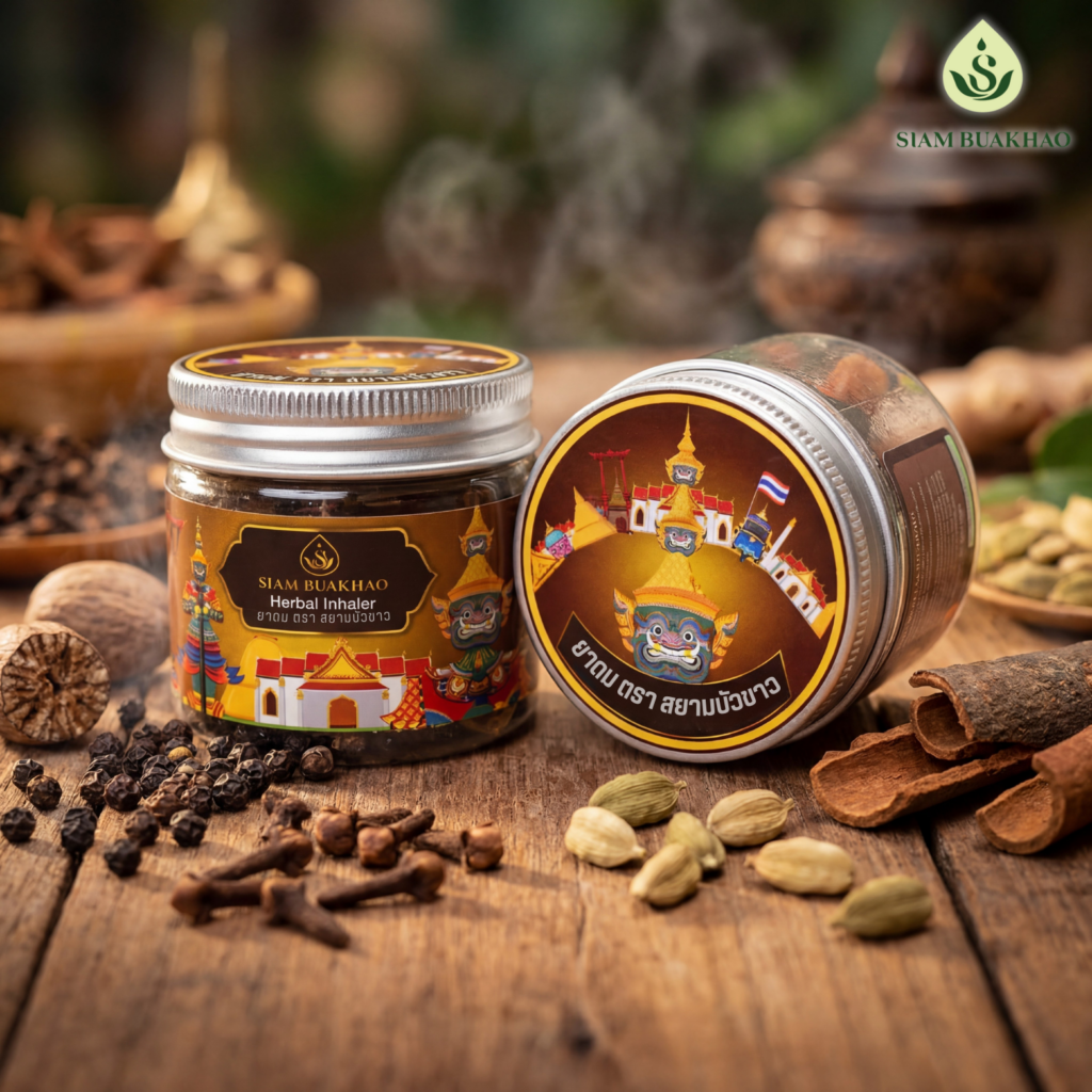 ของฝากจากไทย ทำไม "ยาดมสยามบัวขาว" ถึงเป็นไอเทมที่ต้องมีติดกระเป๋า!